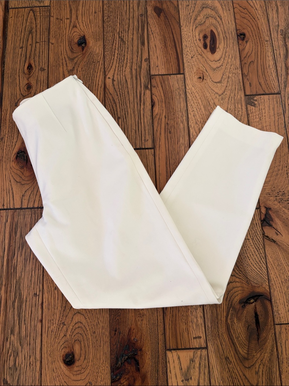 Talbots White Petite Stretch Pants
